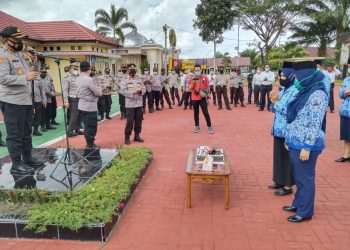 HUT Ke -49 Korpri, PNS di Polres Simalungun Kena Amukan Kapolres