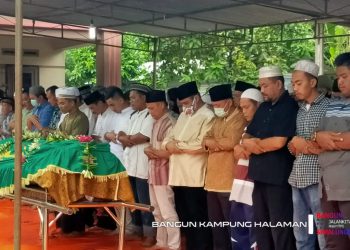 Melayat ke Tapian Dolok, Bang Hasim Ikut Sholat Jenazah