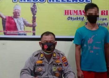 Pengedar Sabu Dibekuk dari Atas Bukit di Sibolga