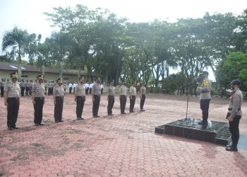 Selamat! 63 Orang Personil Polres Nias Naik Pangkat