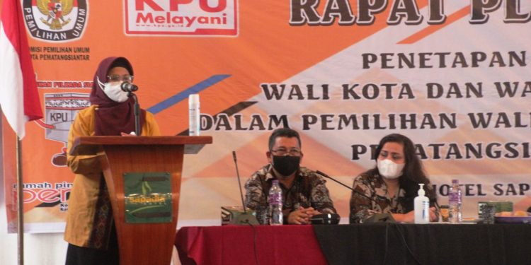 Hari ini KPU Siantar Usulkan Pelantikan Susanti Dewayani
