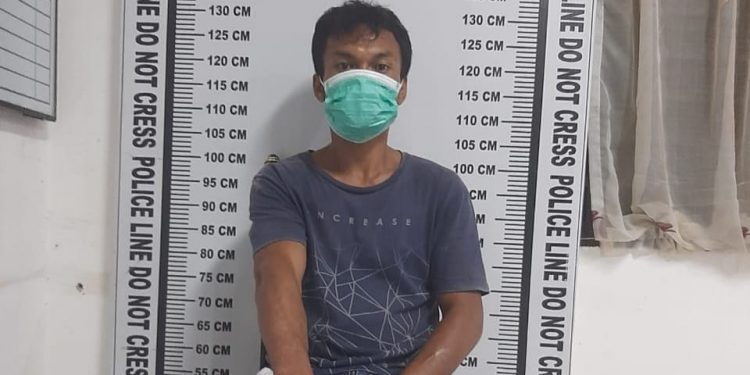 Sangkot, Residivis Pencurian Diciduk di Jalan Kartini. Ternyata Di Rumahnya Ada Sabu