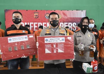 52 Tersangka atas 44 Kasus Diungkap Polres Bogor dalam Operasi Antik Lodaya 2020