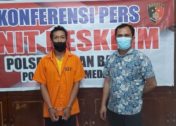 Kedapatan Bawa Sabu di Tembung, Gusti Ditangkap Tekab Medan Baru