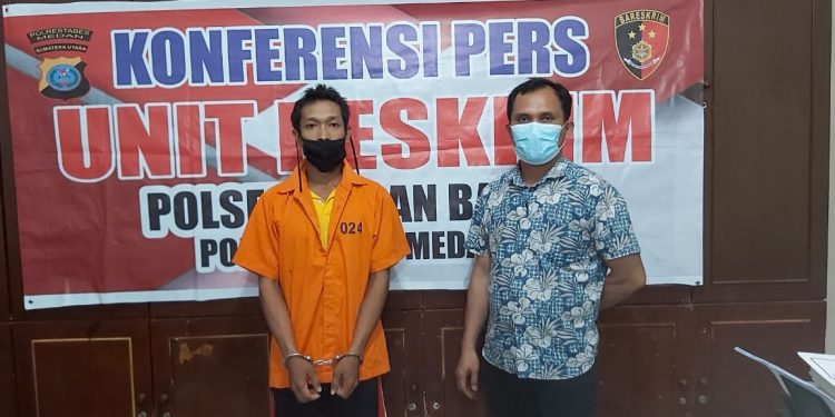 Kedapatan Bawa Sabu di Tembung, Gusti Ditangkap Tekab Medan Baru