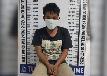 James Siallagan Diamankan Bawa Sabu di Jalan Nusa Indah