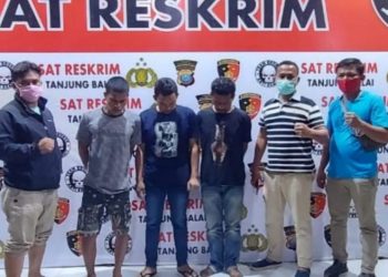 Darma Sinaga, Anhar Sinaga dan Nur Azmi Ditangkap usai Curi Laptop