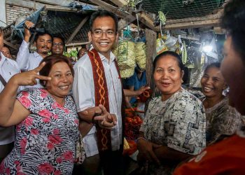 Pedagang Meminta Djarot-Sihar Tata Pasar Aek Nabara Setelah Terpilih Nanti