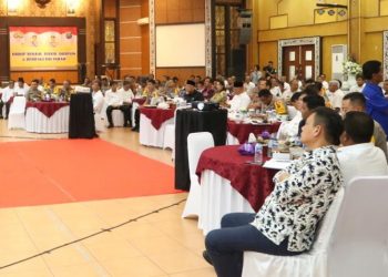 Bupati dan Walikota Se Sumut Hadiri Paparan 100 Hari Kerja Kapoldasu