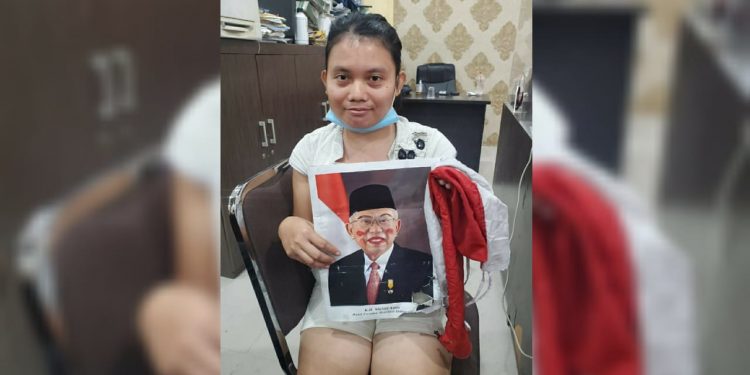 Rohmeini Boru Purba, Pengunggah Foto dan Video Hina Presiden Jokowi dan Lambang Negara Diciduk