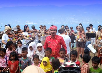Konser Vinculos 2018 di Sulteng, Orkestra Ocas Konser di Tengah Keindahan Alam Palu