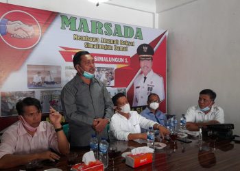 Amran Sinaga Deklarasi Tim Marsada hingga Seluruh Nagori untuk Menangkan RHS-ZW