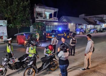 Balap Liar dan Knalpot Blog Kian Meresahkan, Polres Tapteng Gelar Razia
