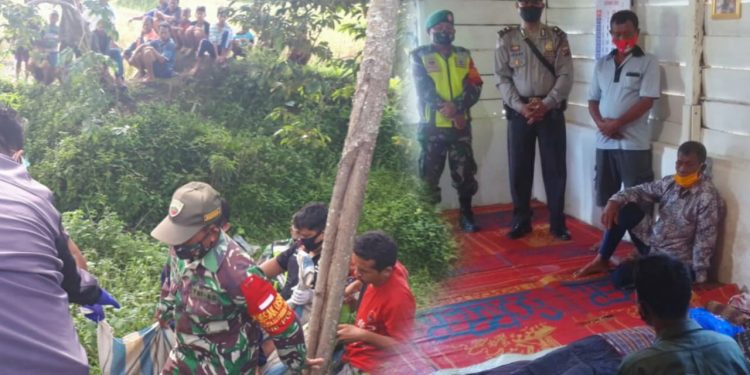 Polma Boru Naibaho Ditemukan Tewas Tergantung di Pohon Durian