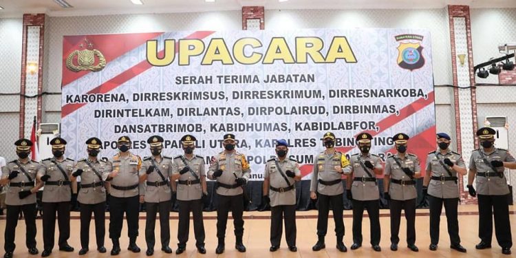 Kapolda Pimpin Sertijab Kapolres Taput, Samosir, Tebingtinggi dan Sejumlah PJU Polda Sumut Kapolda Pimpin Sertijab Kapolres Taput, Samosir, Tebingtinggi dan Sejumlah PJU Polda Sumut