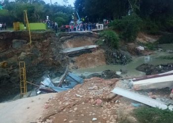 Jalan Lintas Sidikalang-Medan Putus akibat Longsor, Arus Lalulintas Dialihkan