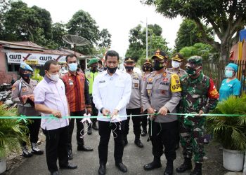 Walikota Siantar Resmikan Kampung Paten dan Panen Raya di Sianjur Nauli