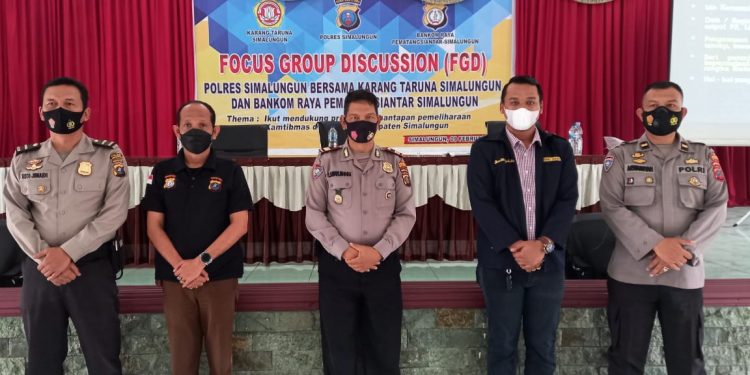 Polres Simalungun, Karang Taruna dan Bankom Raya Gelar FGD Mitra Kamtibmas Polres Simalungun, Karang Taruna dan Bankom Raya Gelar FGD Mitra Kamtibmas
