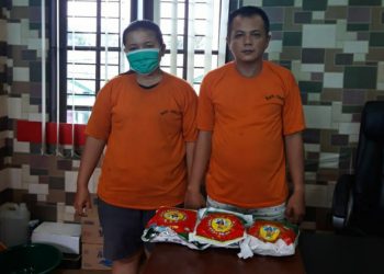 Suami Istri Bawa Sabu Ditangkap dari Gerbang Tol Amplas