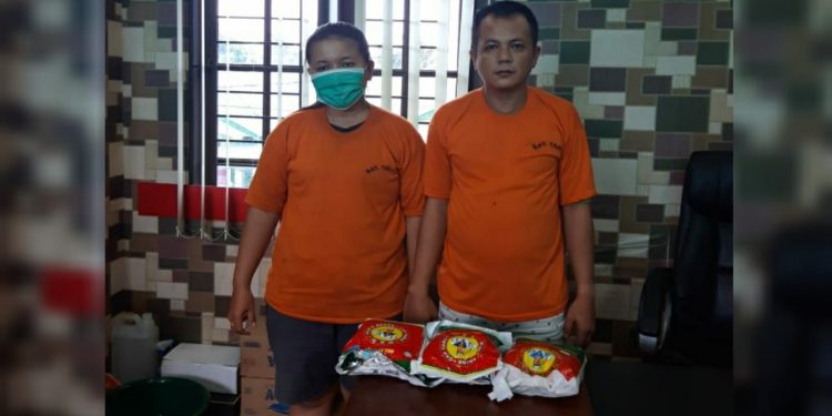 Suami Istri Bawa Sabu Ditangkap dari Gerbang Tol Amplas