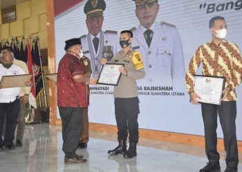 Polda Sumut Terima Penghargaan Mitra Terbaik Insan Pers