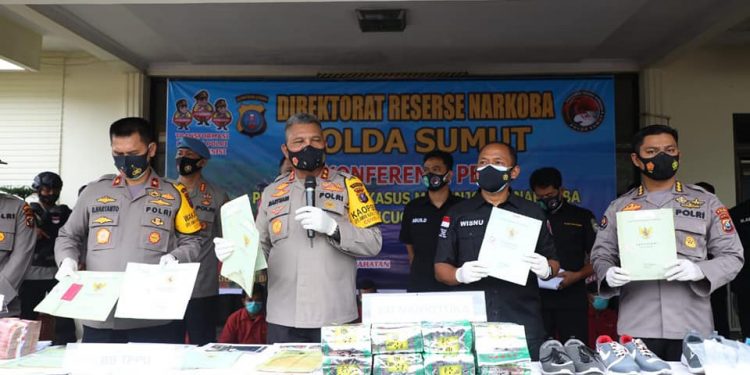 Man Batak Gembong Narkoba Labuhanbatu Dijerat UU Narkotika dan Tindak Pidana Pencucian Uang