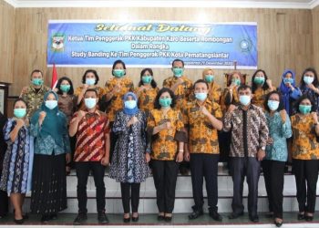Syahputri Hefriansyah Terima Kunjungan Studi Banding TP PKK Kabupaten Karo