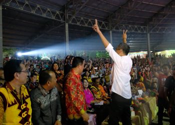 Bak Artis, Sihar Hebohkan Malam Pesta Budaya Nias di PRSU