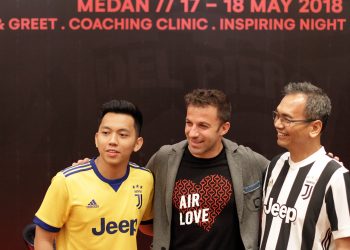 Berita Kedatangan Del Piero ke Sumut Paling Dicari Pembaca