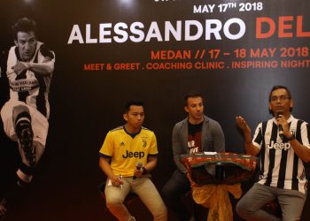 Puji Gaya Rap-rap, Del Piero: Saya Yakin Banyak Pemain Sumut yang Berbakat