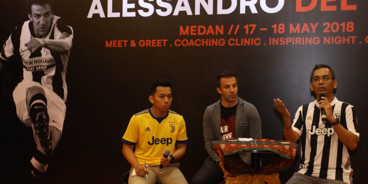 Puji Gaya Rap-rap, Del Piero: Saya Yakin Banyak Pemain Sumut yang Berbakat Puji Gaya Rap-rap, Del Piero: Saya Yakin Banyak Pemain Sumut yang Berbakat