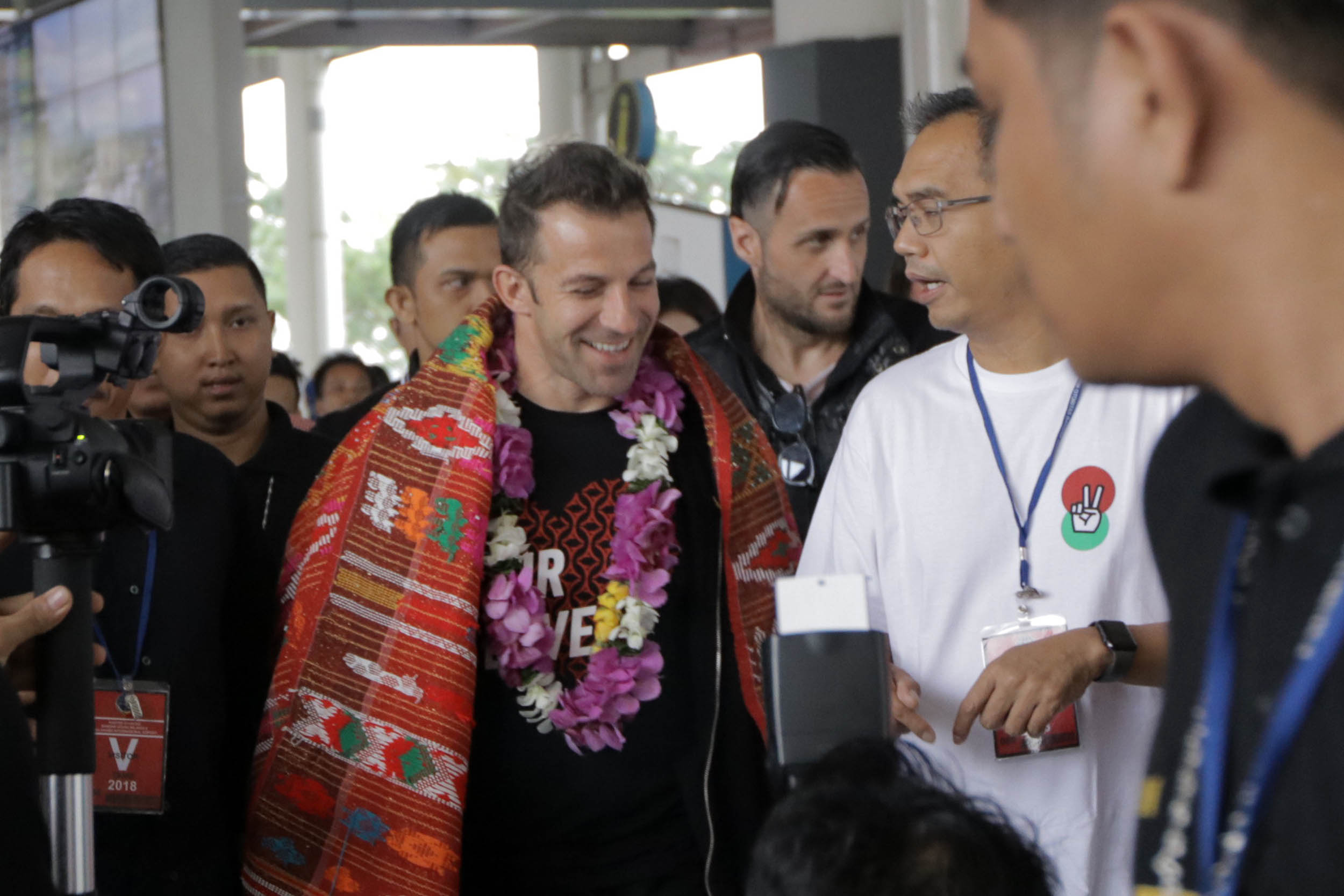 Wew, Del Piero Tiba di Medan dan Langsung Diulosi Wew, Del Piero Tiba di Medan dan Langsung Diulosi