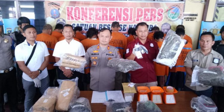 Polres Siantar Sikat 17 Penyalahguna Narkoba, Dua masih Pelajar