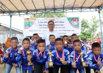 SSB Klumpang Putra Juara, Sihar: Kalian Masa Depan Sepakbola Sumut