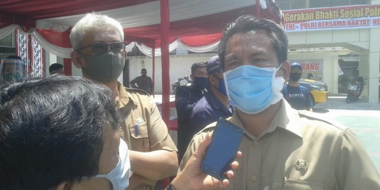 Sembako yang Dibagikan di Siantar Seharga Rp.192 Ribu per Paketnya