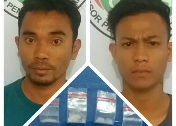 Dua Pengedar Sabu Dicyduk, Ngaku Baru Empat Hari. Untungnya Lima Ribu per Paket Dua Pengedar Sabu Dicyduk, Ngaku Baru Empat Hari. Untungnya Lima Ribu per Paket