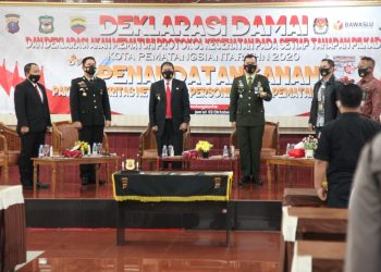 Sepakat Pilkada Damai dan Tetap Patuhi Protokol Kesehatan