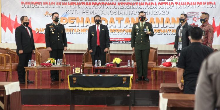 Sepakat Pilkada Damai dan Tetap Patuhi Protokol Kesehatan