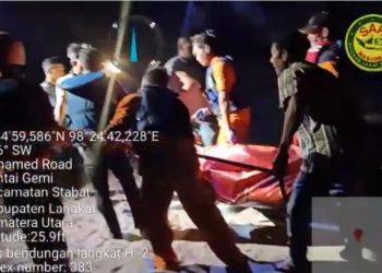 Ari Firdaus, Korban Hanyut di Langkat Ditemukan Pada Pencarian Hari Kedua