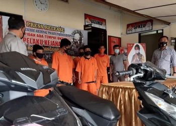 Satreskrim Polres Padangsidempuan Ungkap Sindikat Curanmor Satreskrim Polres Padangsidempuan Ungkap Sindikat Curanmor