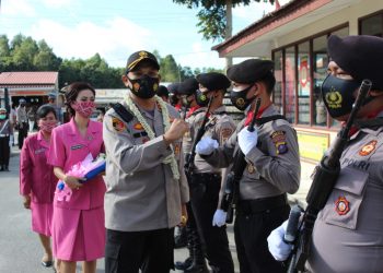 AKBP Ronny Nicolas Sidabutar Disambut Hangat di Polres Humbahas