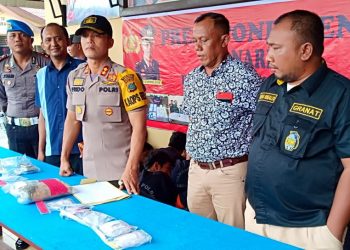 Ini Pengungkapan Kasus Narkoba di Labuhan Batu Selama 24 Hari