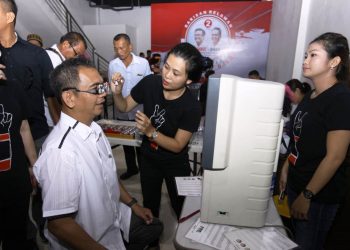 Lebih dari Seribu Warga Sumut Mendapat Pengobatan Gratis Bara Baja Djoss