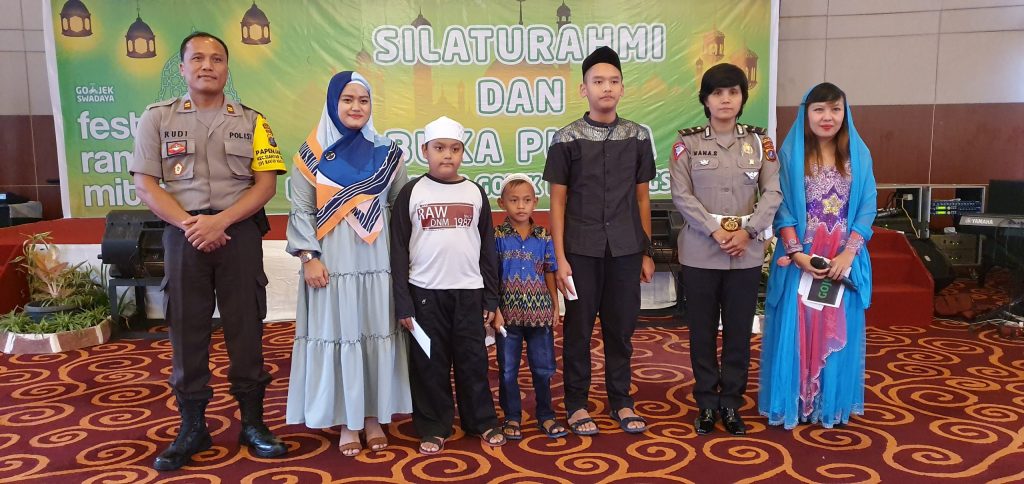 Gojek Pematangsiantar Buka Puasa Bersama Ratusan Mitra