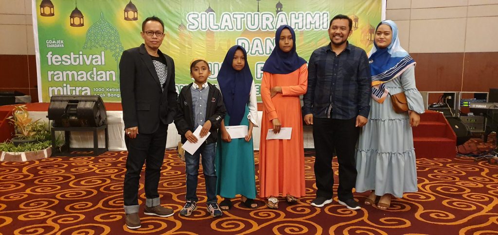 Gojek Pematangsiantar Buka Puasa Bersama Ratusan Mitra