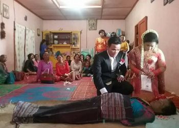 Pernikahan Di Depan Jenazah Sang Ibu Di Samosir Menuai Sejumlah Respon Netizen