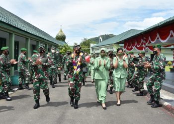 Pangdam I/BB Kunjungan Kerja ke Korem 023 Kawal Samudera