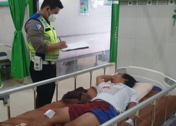 Kecelakaan di Jalan Siantar-Sidamanik, Derman Panjaitan Dilarikan ke Rumah Sakit