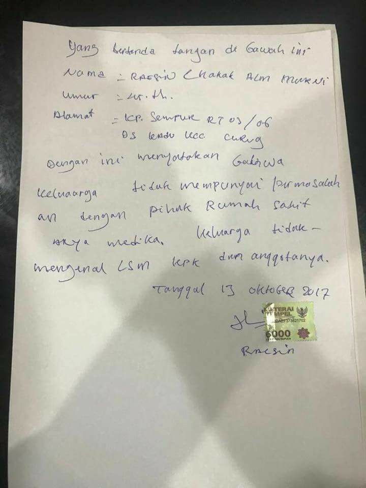 Gawat, Pasien Meninggal di Parkiran Akibat Tak Ditangani Rumah Sakit Gawat, Pasien Meninggal di Parkiran Akibat Tak Ditangani Rumah Sakit