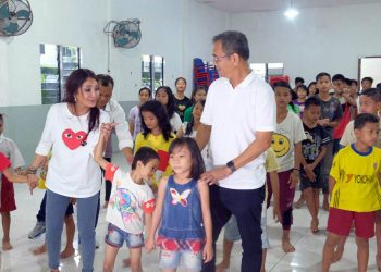 Sihar Salut Dengan Semangat Gotong Royong Anak-anak Panti Asuhan